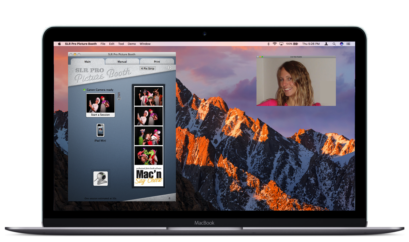 photo booth software for mac dslr
